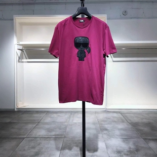 XL穿 潮流街头卡通图案舒适T恤 KARL 男士 470 LAGERFELD