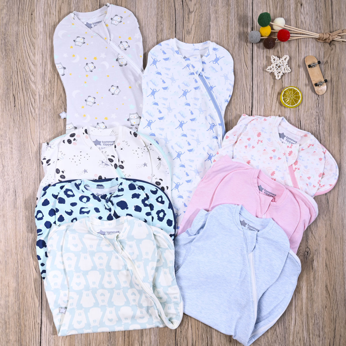 外贸欧美 新生儿婴儿防惊跳包手抱被子 初生儿宝宝小睡袋 0.2T