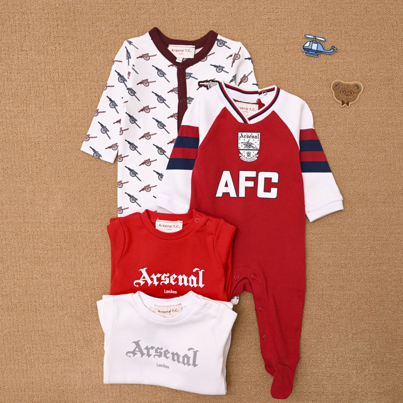 外贸欧美 世界杯足球队服连体衣 婴儿纯棉长袖包脚长爬服运动服