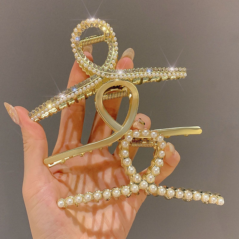 金属发夹高级感璐菲抓夹日韩