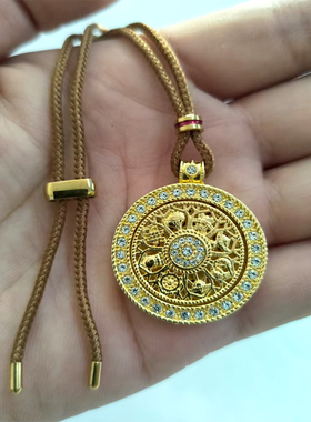 法诺图男女通用不锈钢吊坠挂绳