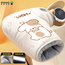 电动摩托车手把套冬季 保暖电瓶车手套防水挡风加厚棉护手2025新款