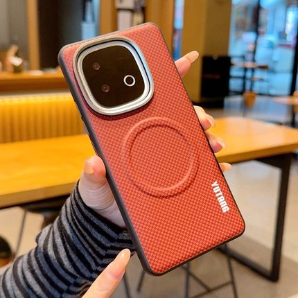 适用iqooz10turbo手机壳iqoo z10turbopro时尚个性vivoz10trubo纤维纹皮革turbopor全包超薄iq00硅胶磁吸新品