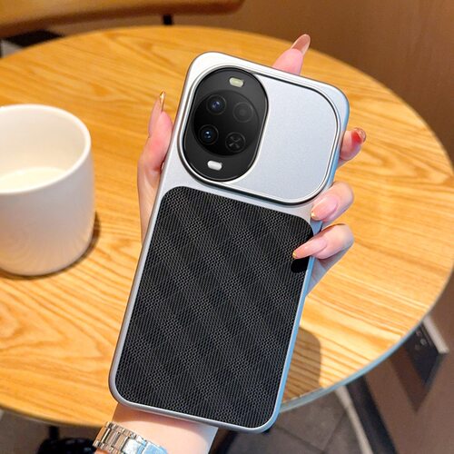 适用华为nova15手机壳n0va15pro电镀note15ultra编织皮革nave15u全包硬壳uitra超薄nawa皮纹psn一al00男sly女