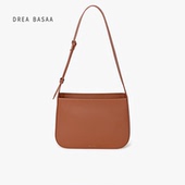 DREA BASAA半山包包女包简约时尚 腋下包小众设计真皮斜跨包单肩包
