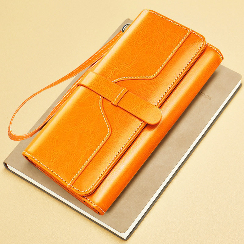 跨境新品2026新款女士钱包女长款真皮牛皮大容量多卡位手拿包皮夹,箱包皮具/热销女包/男包,手拿包,淘宝优惠券,粉丝福利购,淘宝优惠卷