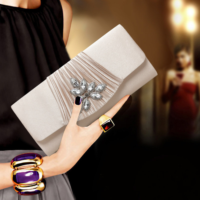 欧美气质包包女新款时尚2025镶钻礼服晚宴手拿包单肩斜挎链条包潮,箱包皮具/热销女包/男包,手拿包,淘宝优惠券,粉丝福利购,淘宝优惠卷