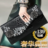 媚妃 Маленькая сумка клатч, вместительная и большая универсальная сумка с петлей на руку, коллекция 2023, из натуральной кожи