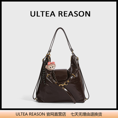 大容量简复古通勤双肩托特包包女