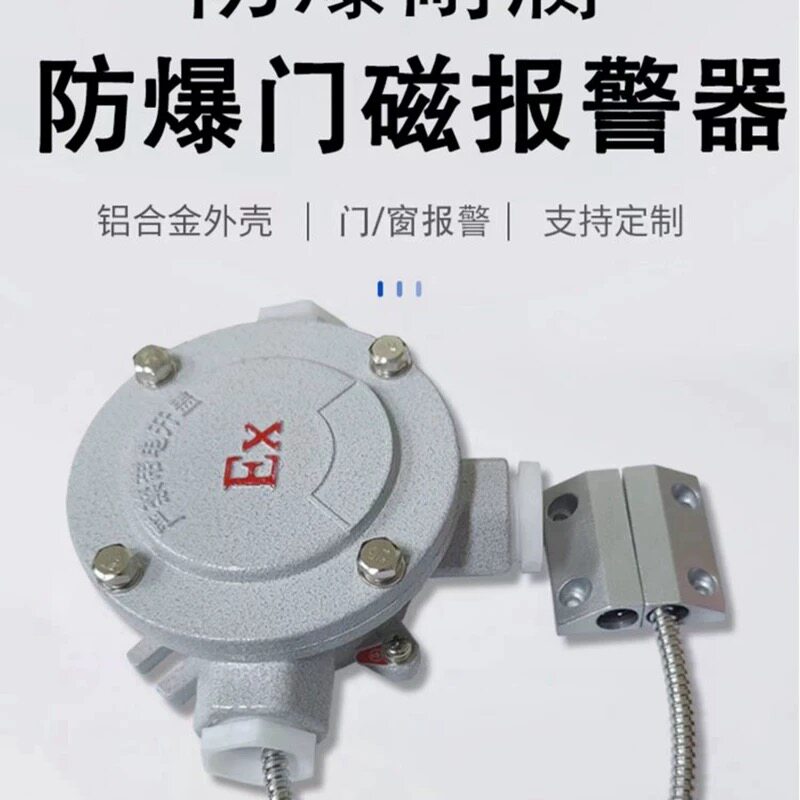 防爆门磁开关智能门窗感应开关防盗入侵报警器有线安防探测器