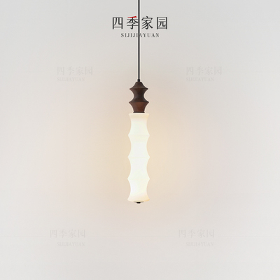 法式中古风卧室床头吊灯宋式美学吊灯复古餐厅吧台氛围灯新款灯具