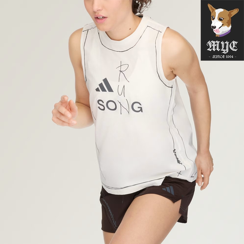 阿迪达斯Adidas x SFTM 联名款男女运动休闲背心短袖T短裤 KT0774