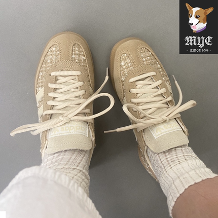 阿迪达斯Adidas HANDBALL SPEZIAL小香风男女T头休闲板鞋KJ0853