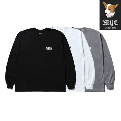 NEIGHBORHOOD 252 SPOT . TEE LS-3 长袖印花棉感T恤上衣 25AW