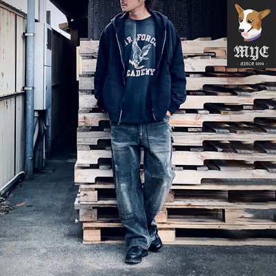 BOWWOW PAINTERS PAINT STAINED PANTS 做旧款泼墨休闲牛仔裤25AW