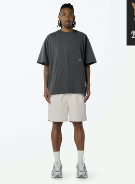 MADNESS WASHED POCKET TEE 水洗纯色口袋圆领休闲短袖T恤 26SS