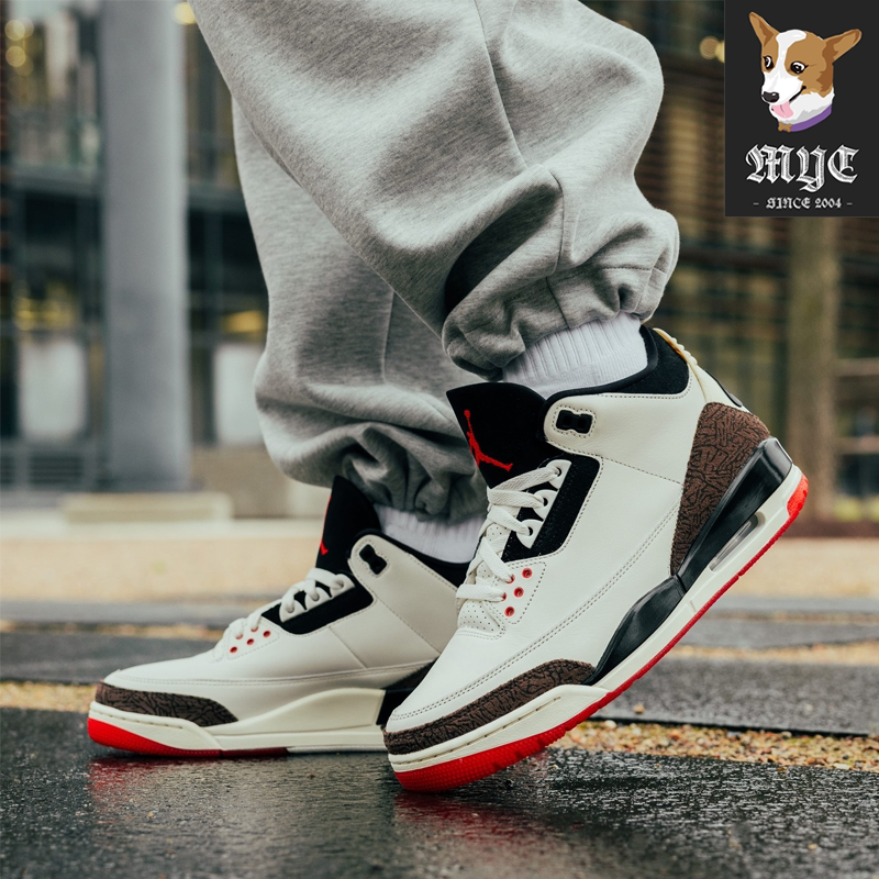 Air Jordan AJ3 男女复古运动休闲百搭中帮篮球鞋 IF4396-103