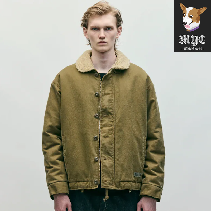 NEIGHBORHOOD N-1 DECK JACKET 复古水洗海军甲板夹克外套 25AW