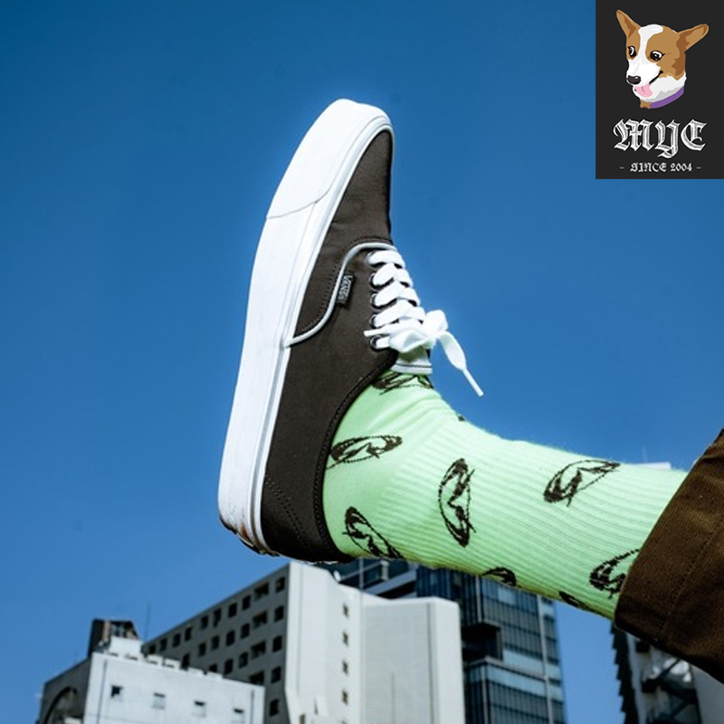 范斯 GUCCIMAZE × Vans Authentic 44 复古时尚撕撕乐联名帆布鞋