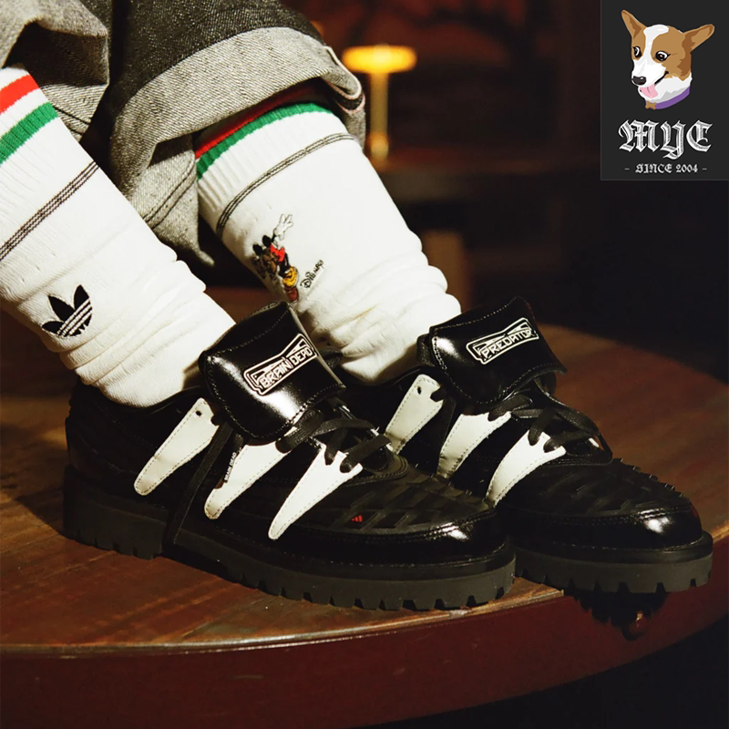 阿迪达斯Adidas x Brain Dead x Disney迪士尼联名复古皮质休闲鞋