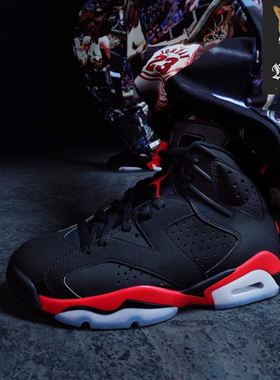 耐克Nike Air Jordan 6 Infrared 红外线高帮复古篮球鞋 CT8529