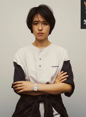 折扣SEDAN Henleyneck Baseball Tee 拼接色插肩休闲短袖T恤 25SS
