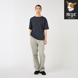 NANAMICA Loopwheel COOLMAX Jersey Tee 纯色宽松男女同款短袖T