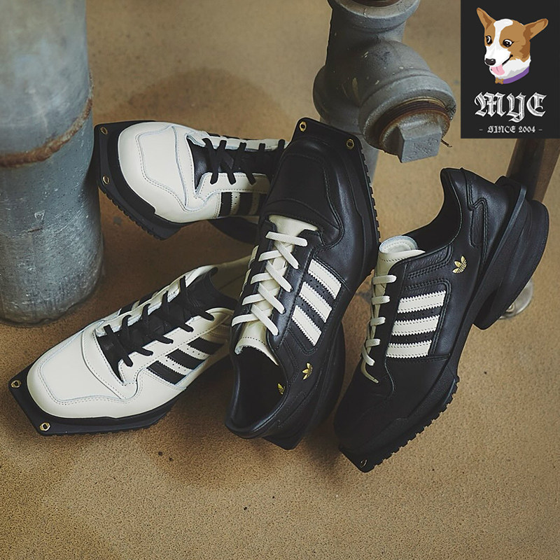 Adidas皮面棱角款运动休闲鞋