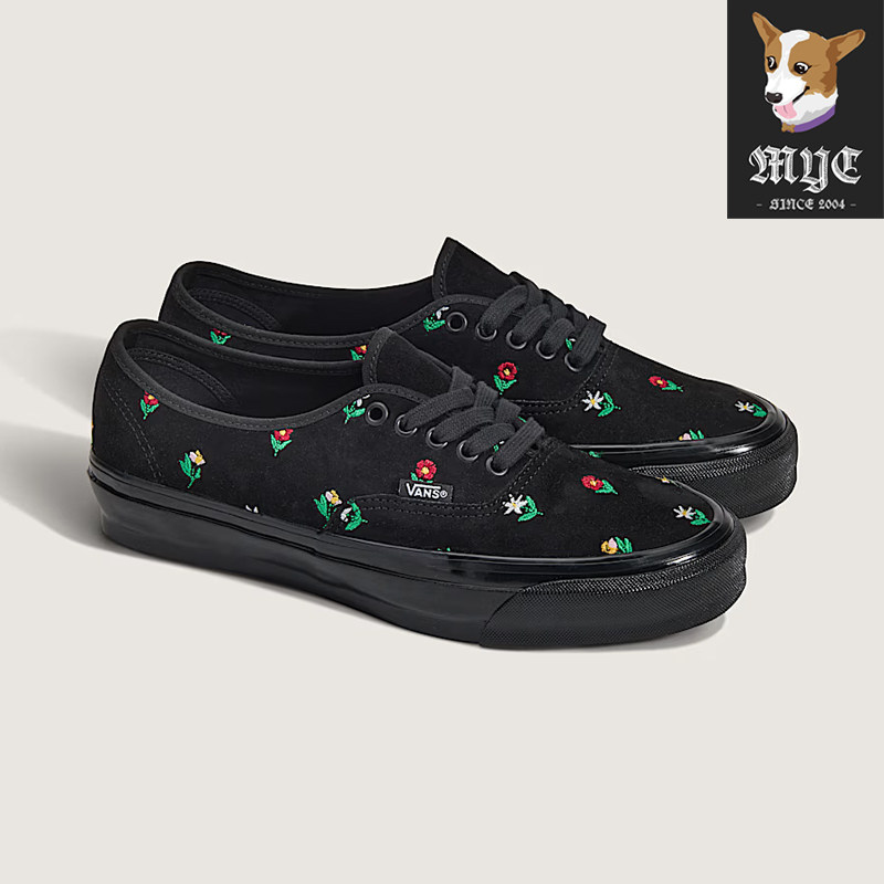 范斯VANS OTW Authentic 44 Flower Print 花朵低帮运动休闲板鞋