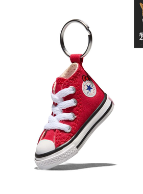 匡威Converse x Hello Kitty 联名迷你帆布鞋创意钥匙扣挂件22014