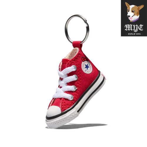 匡威Converse x Hello Kitty 联名迷你帆布鞋创意钥匙扣挂件22014