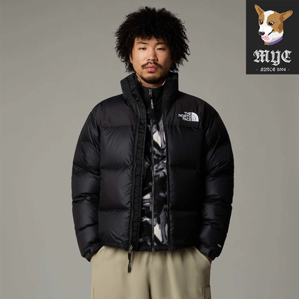 北面The North Face 1996 25新款男女美版700经典黑色保暖羽绒服