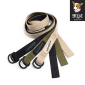 NANAMICA Tech Belt 现货 涤纶帆布塑料D环编织简约腰带 26SS