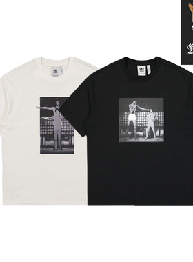 阿迪达斯Adidas x BRUCE LEE TEE 李小龙联名运动短袖T恤 JZ7907