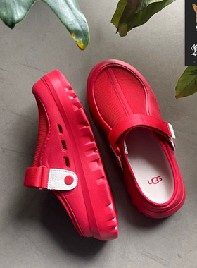 UGG M Peaklod 运动休闲一脚蹬洞洞鞋包头凉鞋拖鞋1166912