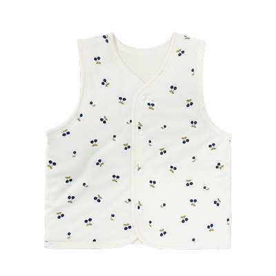 儿童宝宝纯棉夹棉保暖马甲外穿