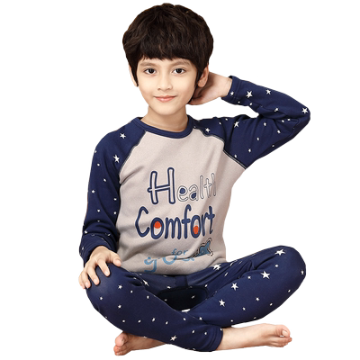 男童秋冬季保暖内衣加绒加厚