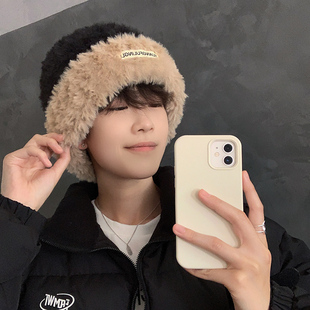 大头围针织帽男保暖毛线帽潮冬天男款 冬季 棉帽潮 帽子男士 2024新款