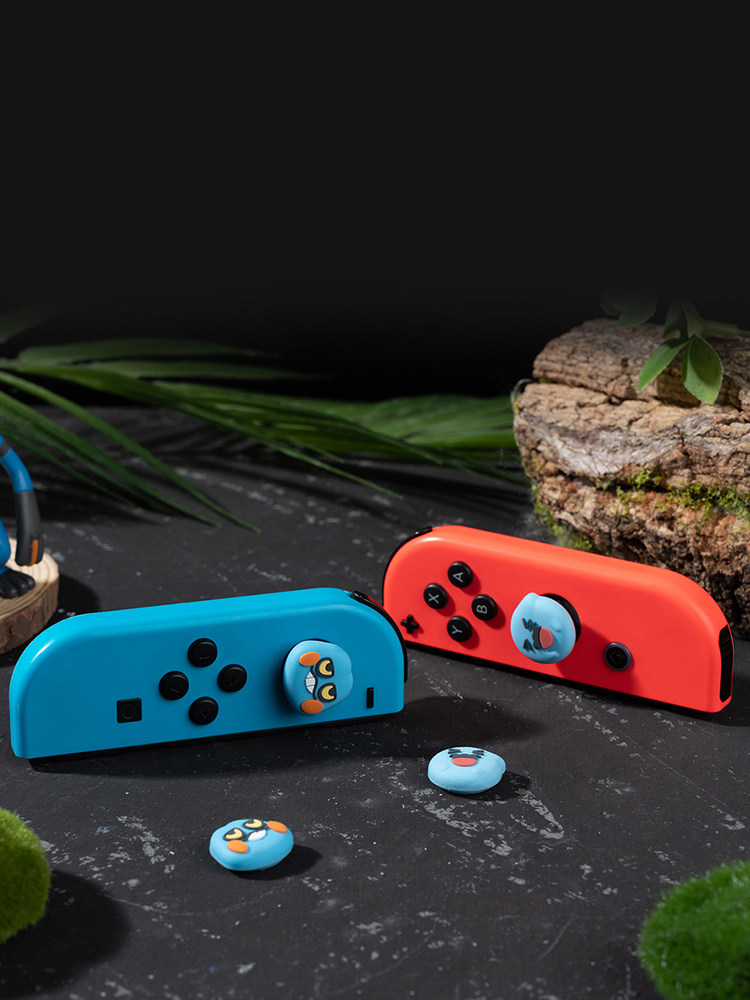 닌텐도 스위치 로커 캡 OLED 게임 콘솔 키 캡 로커 커버 NS  물론이죠 웽 나쁜 개구리