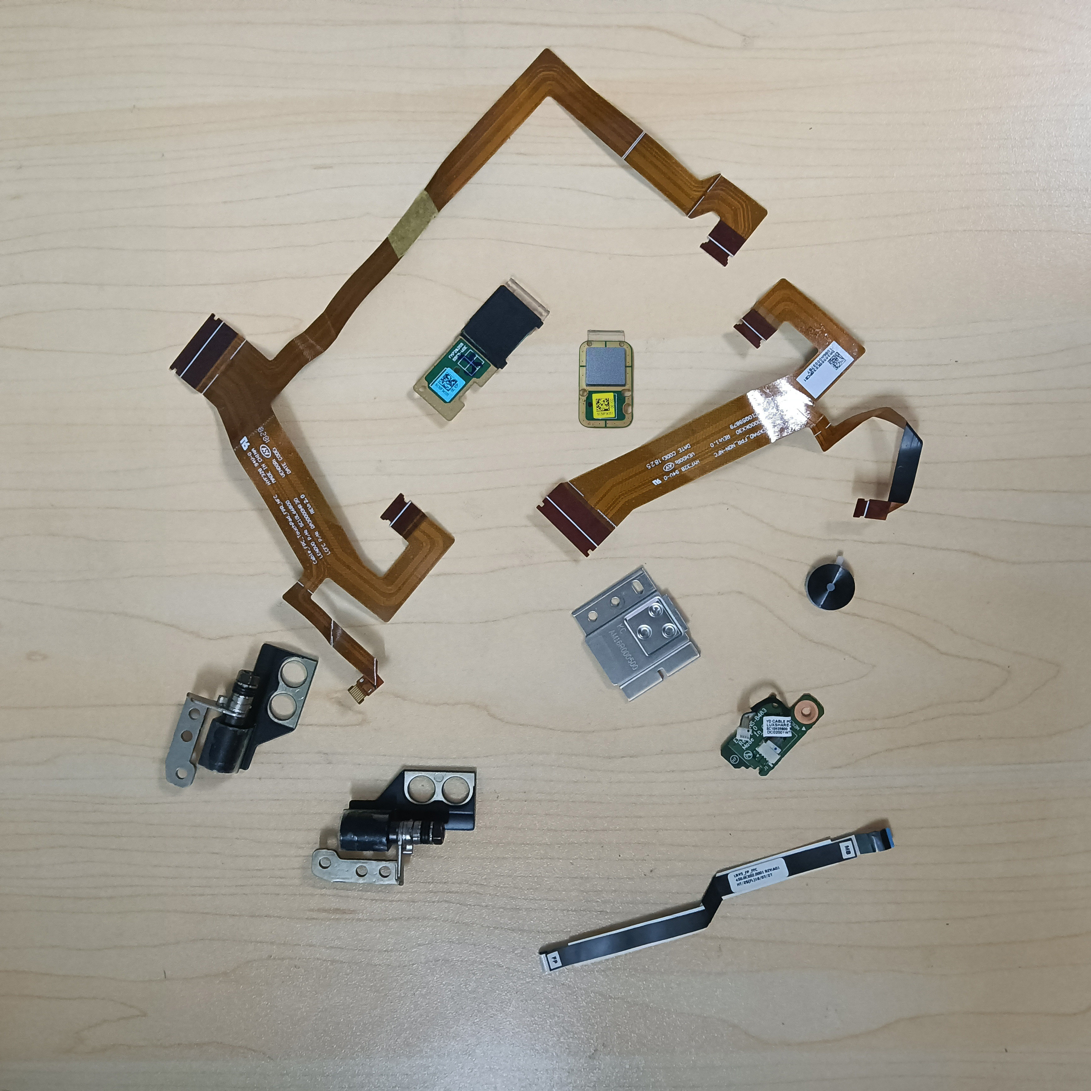 联想Thinkpad X1 Carbon 5TH 6TH 2017 18款 开关板 指纹器 排线