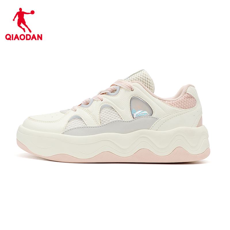 【商场同款】乔丹云朵鞋女板鞋时尚舒适软底运动鞋QDL052253528