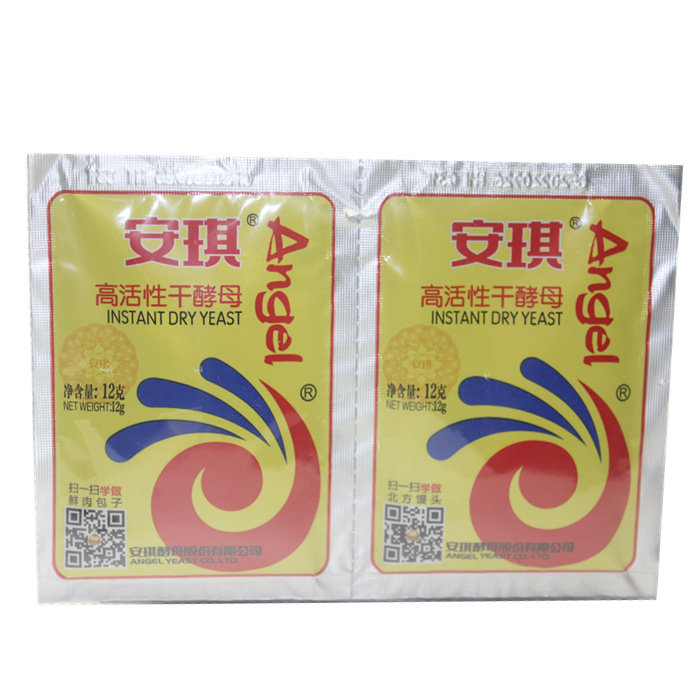 安琪酵母12克家庭装发酵粉图片