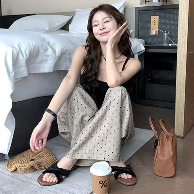 【新颜色抢先体验】显瘦薄款夏季居家棉绸睡裤宽松休闲家居裤ins