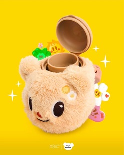 泰国黄油小熊&Pastel笑脸鼻通联名套装 含布袋＋鼻通