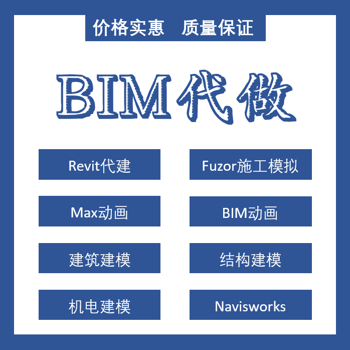 BIM建模revit建模别墅教学楼模型施工动画建筑生长动画模拟