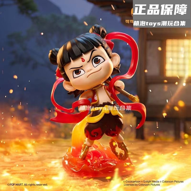 POPMART泡泡玛特哪吒之魔童闹海盲盒 天生羁绊系列手办潮玩盲盒