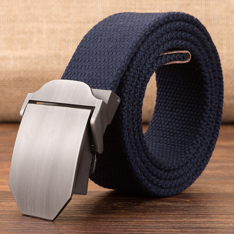 空白自动扣时尚男士户外休闲百搭