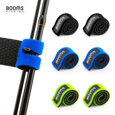 Booms Fishing RS3 Fishing Rod Belt Straps Holder Tie with Fi