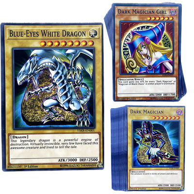 English Yugioh Cards Album YU-GI-OH Card Playing Game Tradin