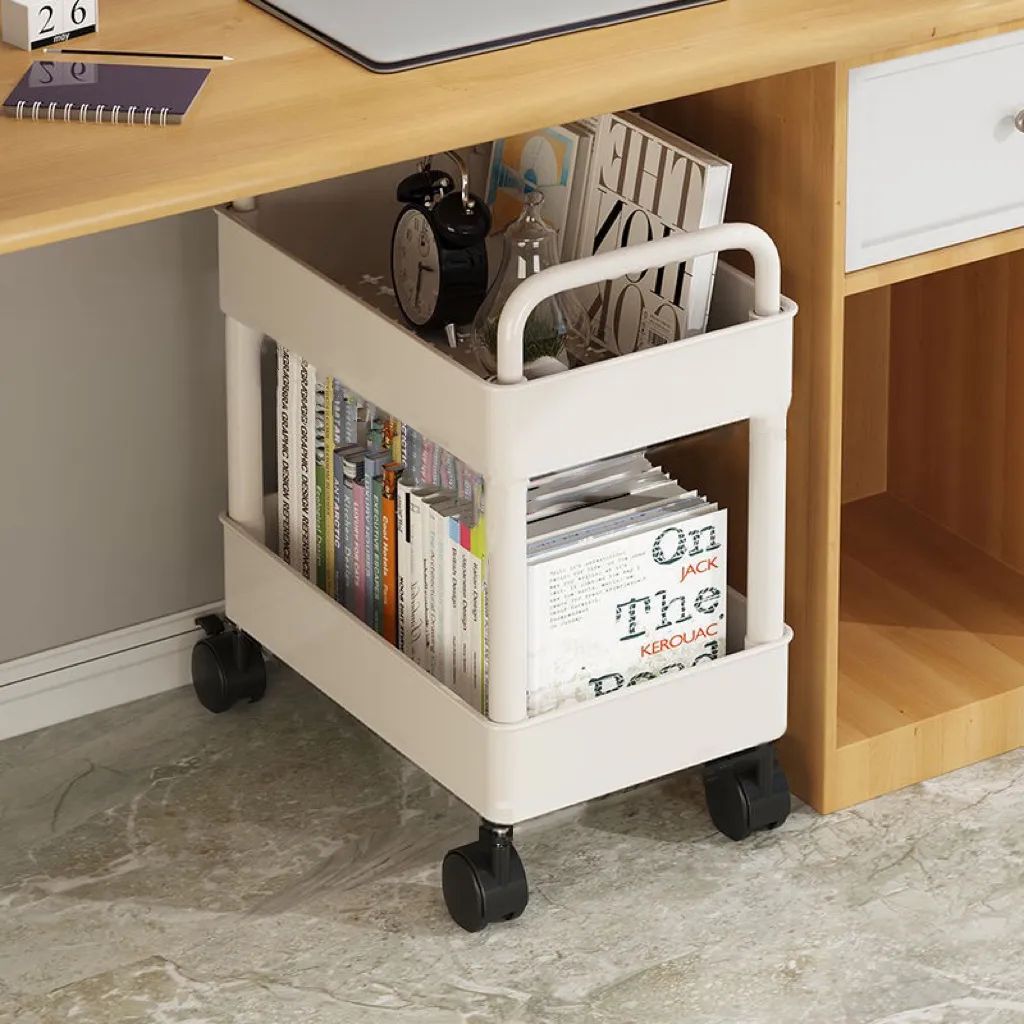 Durable Rolling Trolley Multi-storey Cart Storage Shelf Mova